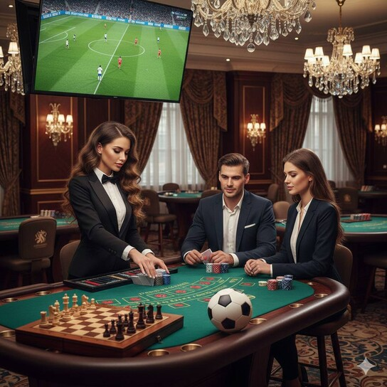 棋牌电竞视觉海报